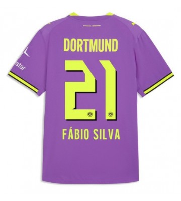Borussia Dortmund Fabio Silva #21 Tredje Tröja 2026-27 Kortärmad